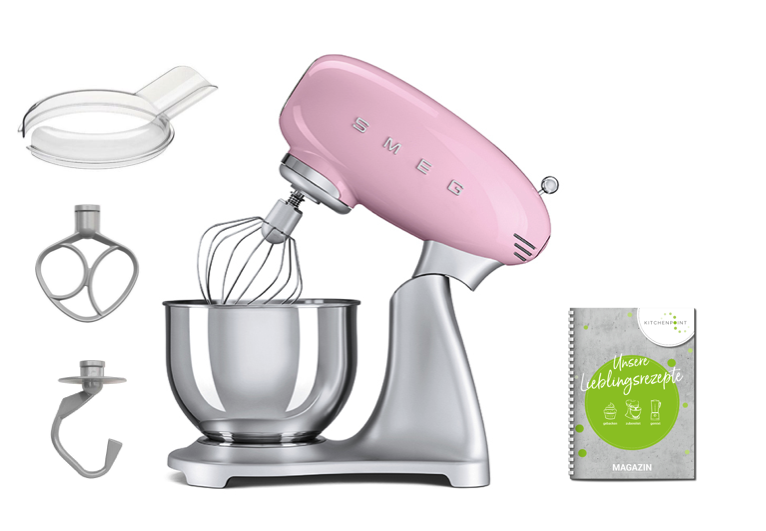 SMEG Küchenmaschine SMF02 Cadillac Pink SMEG Küchenmaschine SMF02 Cadillac Pink