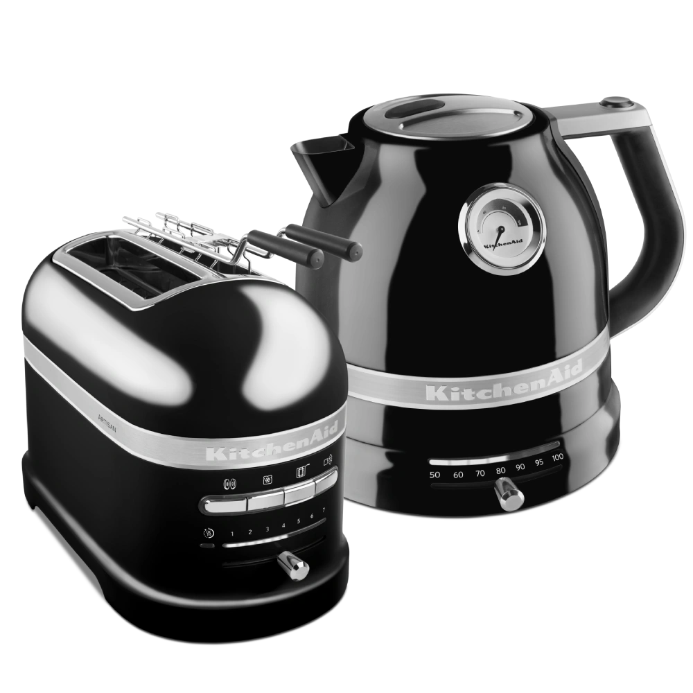 KitchenAid Artisan Wasserkocher - Toaster Set Onyx Schwarz KitchenAid Artisan Wasserkocher - Toaster Set Onyx Schwarz