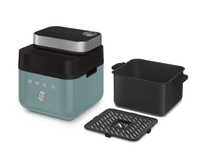 Smeg Air Fryer - Emerald green - Matt