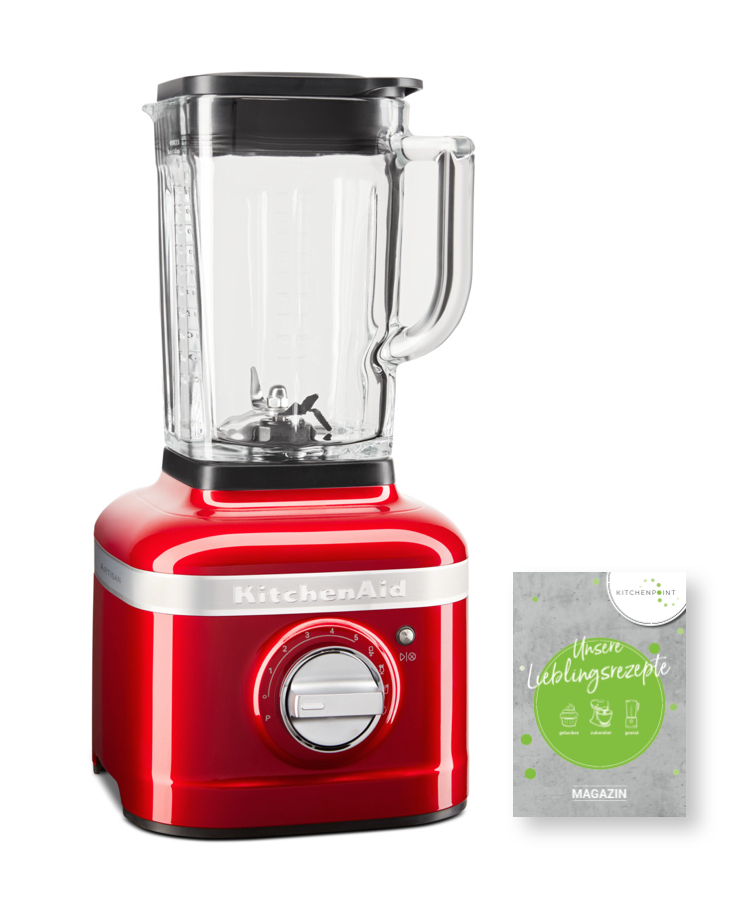 KitchenAid Artisan Blender K400 Mixer Candy Apple KitchenAid Artisan Blender K400 Mixer Candy Apple