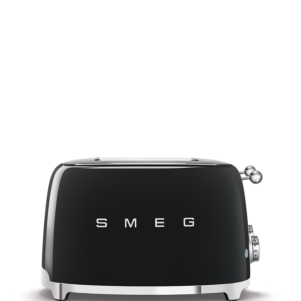 SMEG Toaster 4 Schlitze schwarz