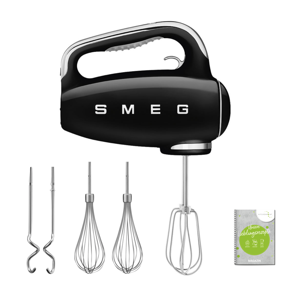SMEG Handmixer schwarz SMEG Handmixer schwarz
