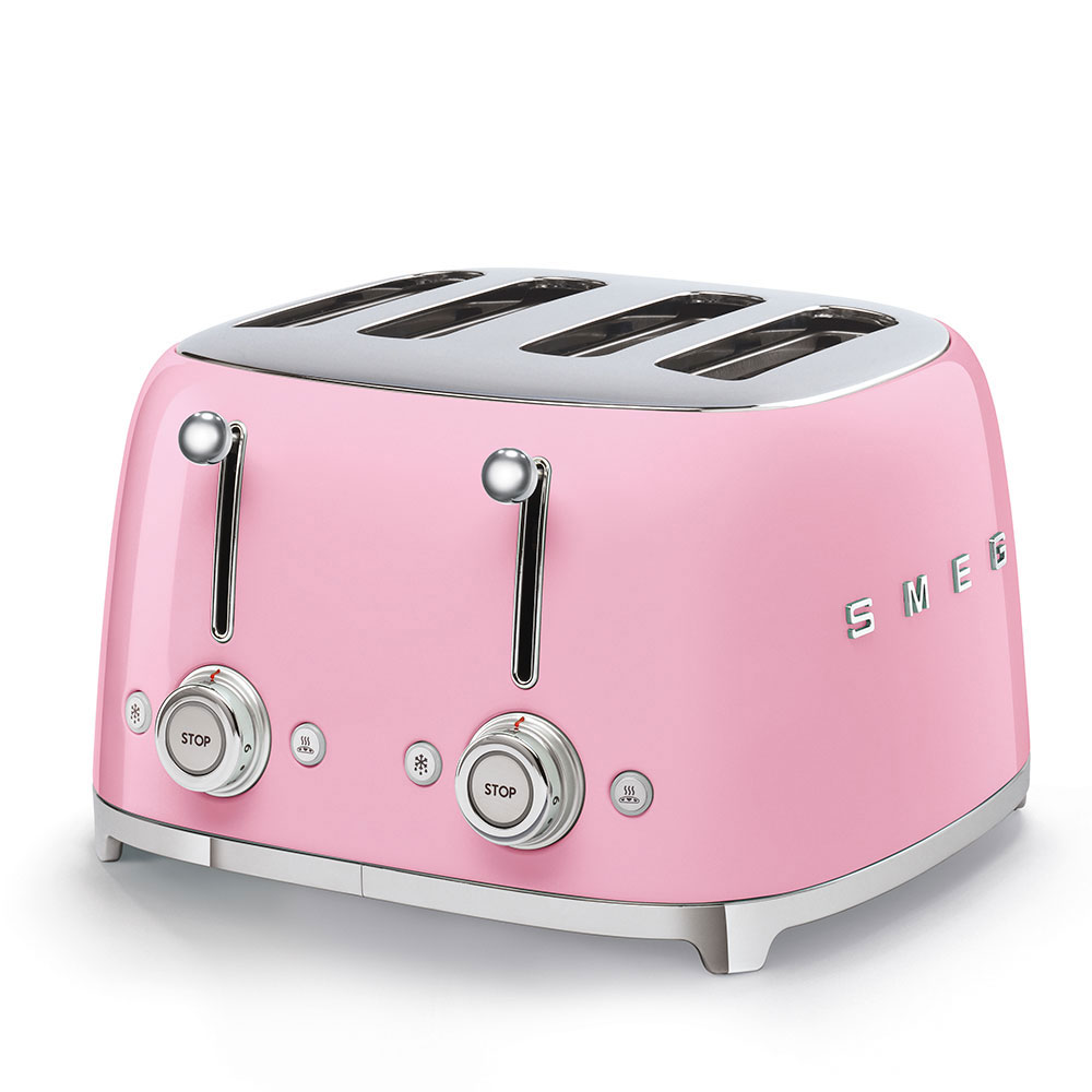 SMEG Toaster 4 Schlitze Cadillac Pink SMEG Toaster 4 Schlitze Cadillac Pink