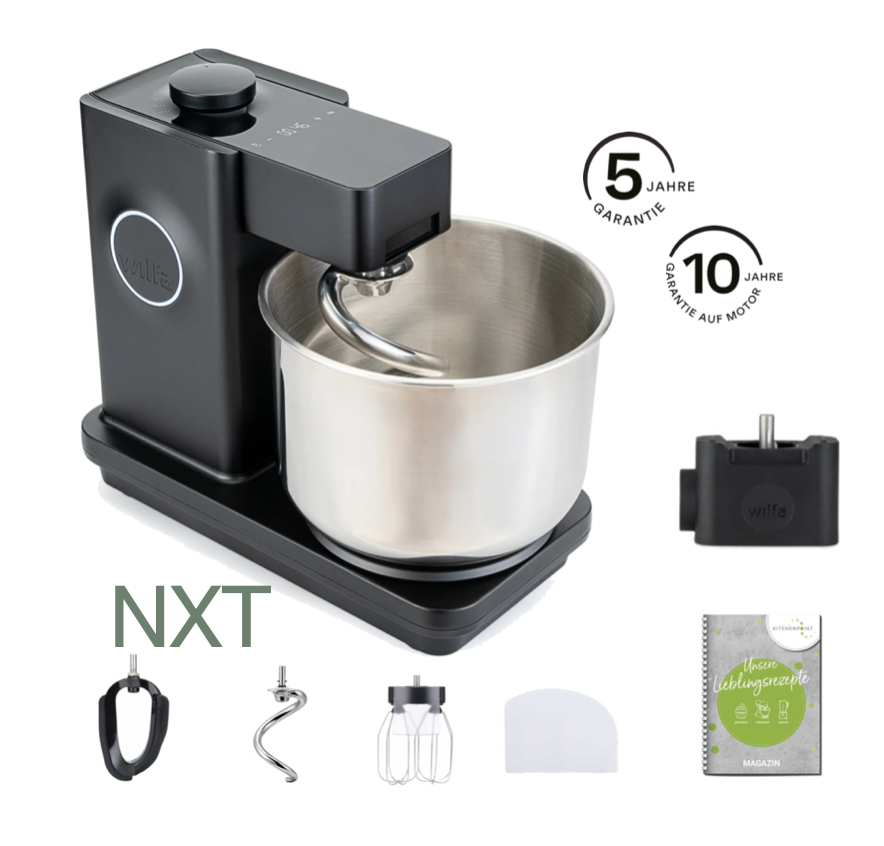 Wilfa Küchenmaschine PROBAKER NXT, Schwarz - Adapter Set