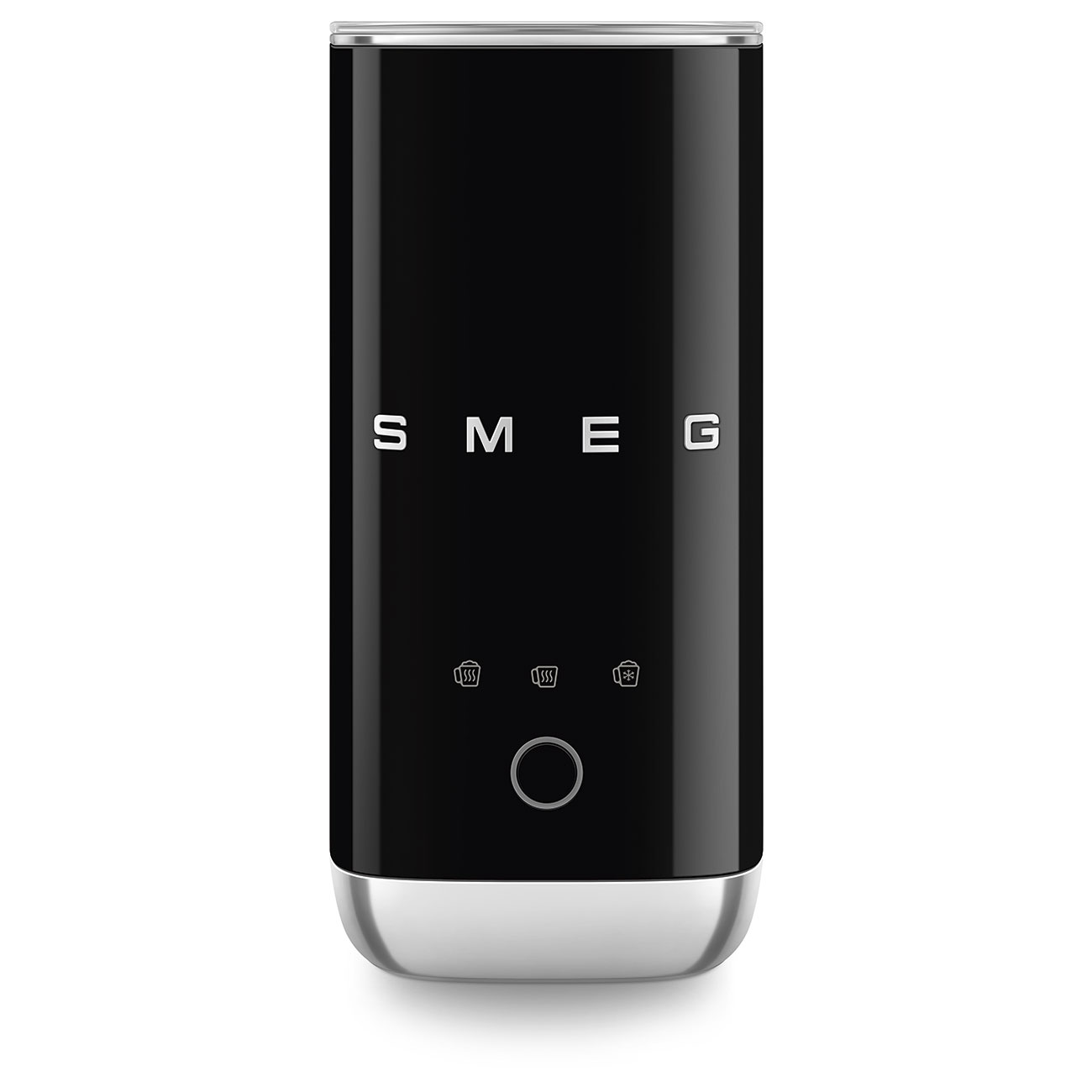 Smeg Milchaufschäumer klein MFF02 Schwarz 