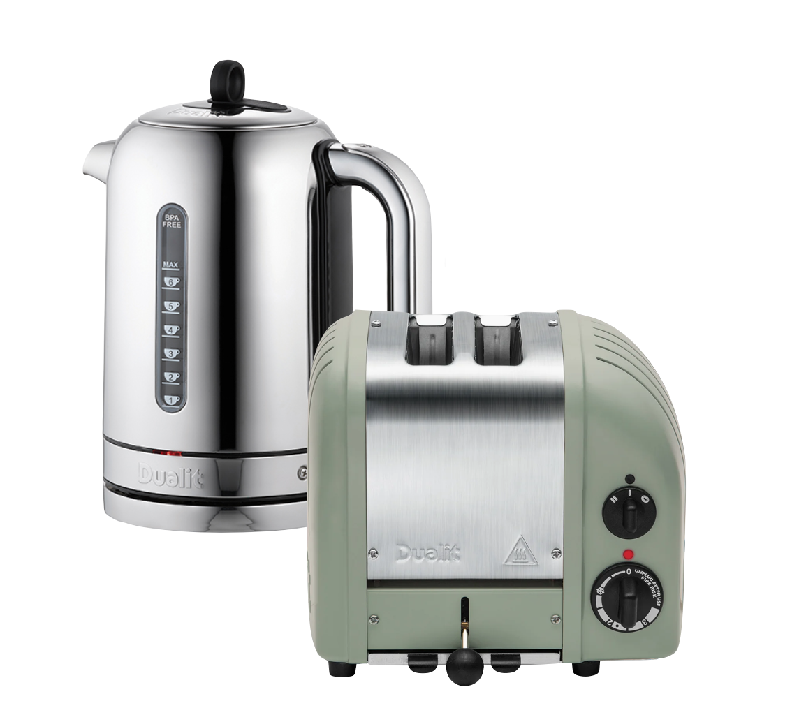 Dualit Wasserkocher - Toaster Set Classic Salbei