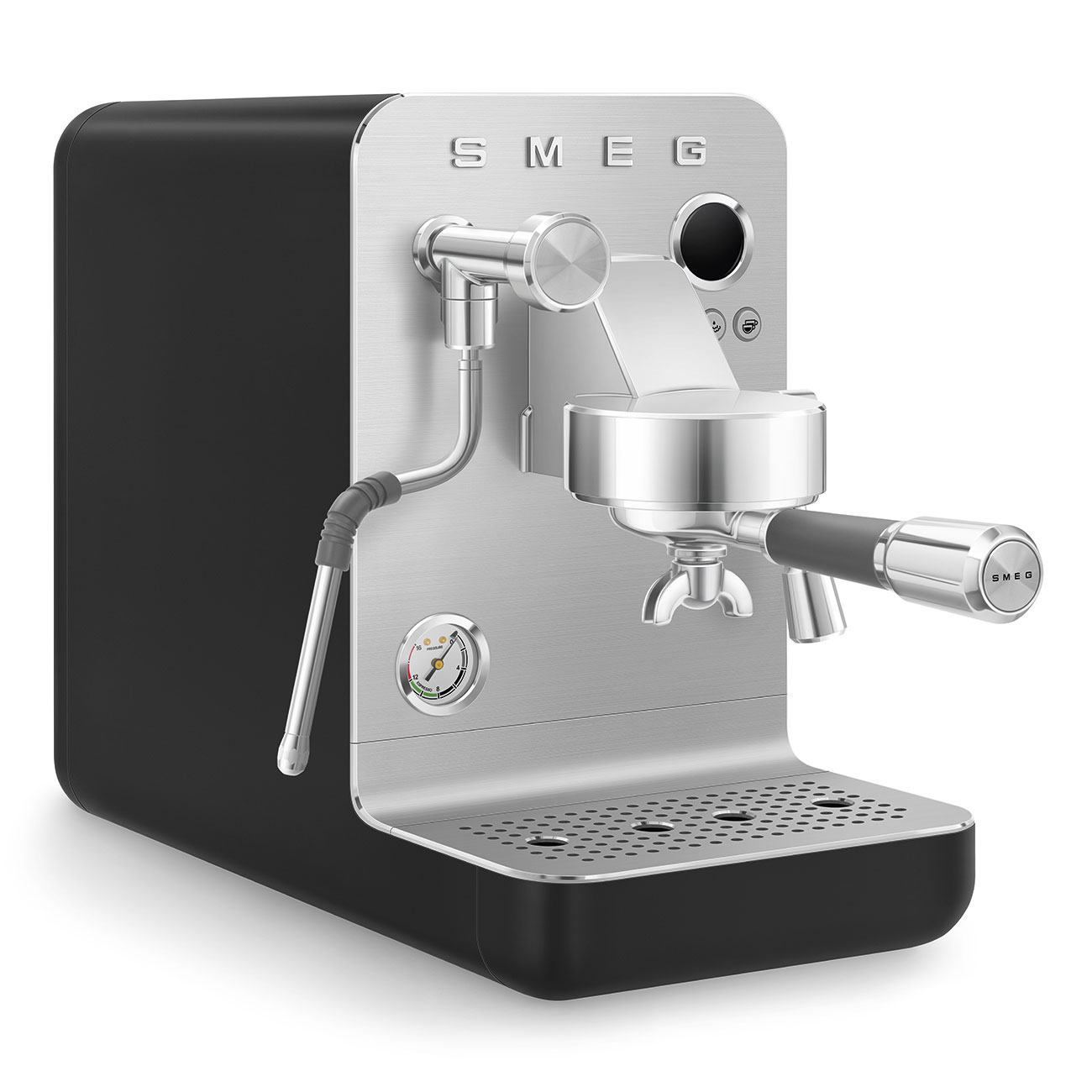 Smeg Espresso-Kaffeemaschine Minipro - Schwarz Matt