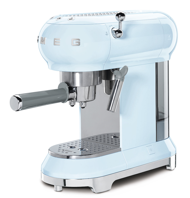 SMEG Espressomaschine Pastellblau - Sale
