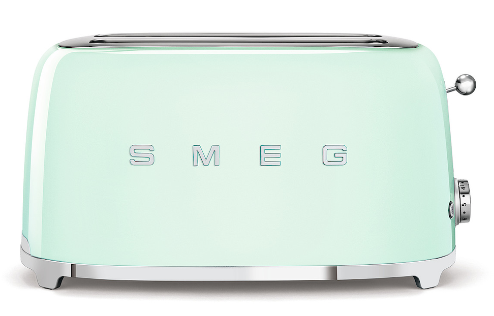 SMEG 4 Scheiben Toaster lang Pastellgrün SMEG 4 Scheiben Toaster lang Pastellgrün