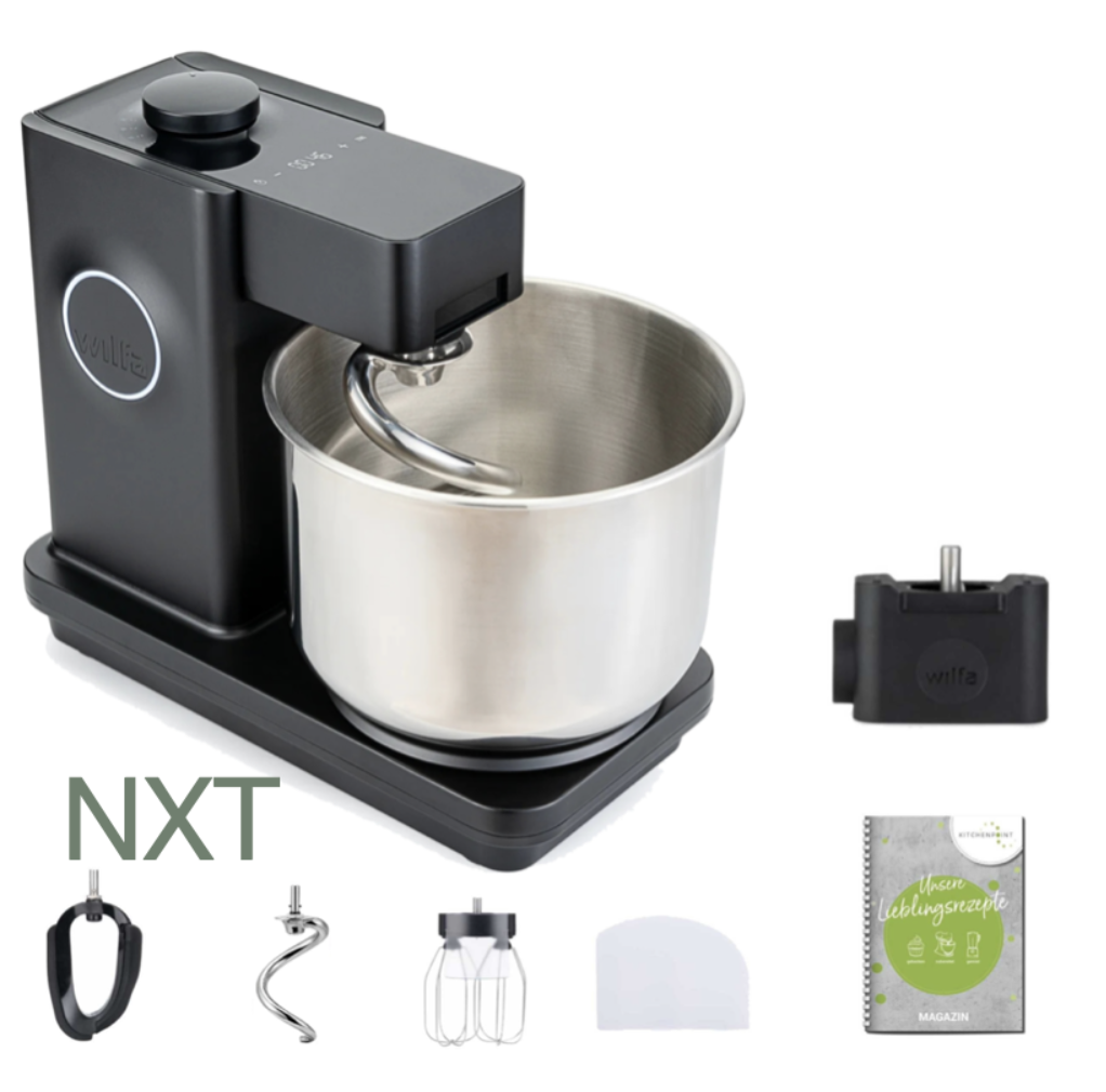 Wilfa Küchenmaschine PROBAKER NXT, Schwarz - Adapter Set