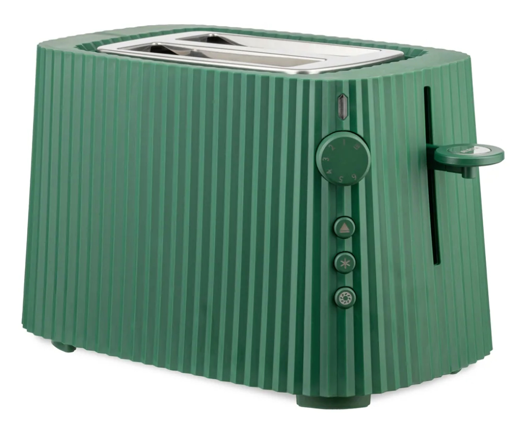  Alessi Plissé  Wasserkocher - Toaster Set Grün
