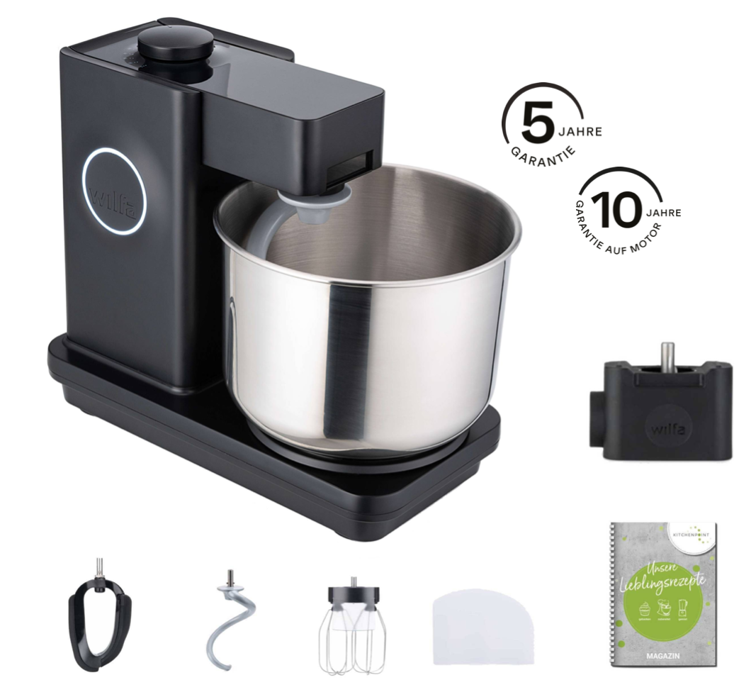 Wilfa Küchenmaschine Probaker schwarz - Adapter Set