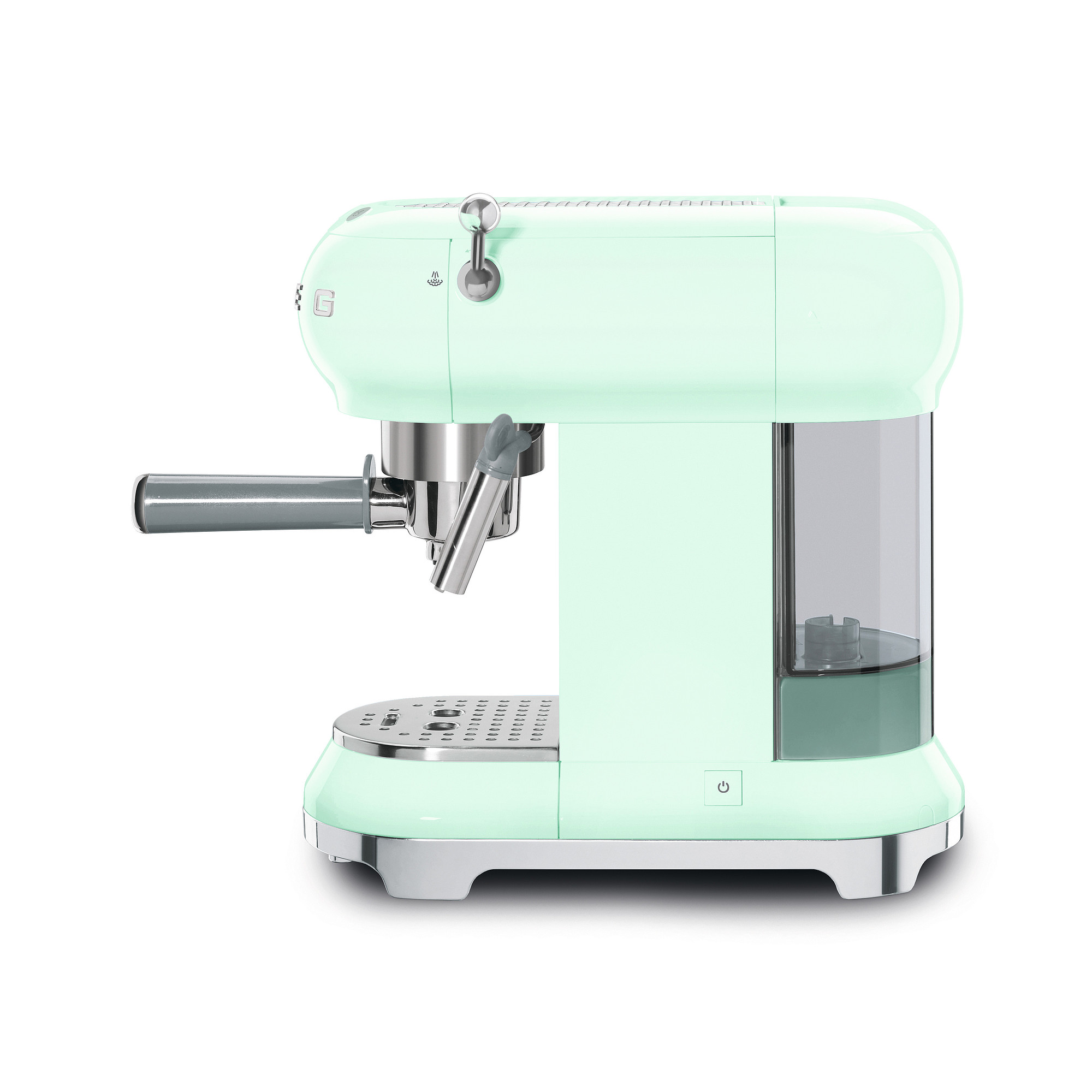 SMEG Espressomaschine Set Pastellgrün