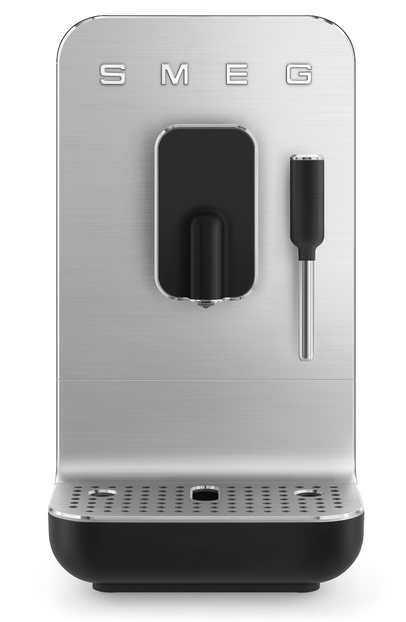 Smeg Kaffeevollautomat  BCC02 mit Milchlanze Matt schwarz