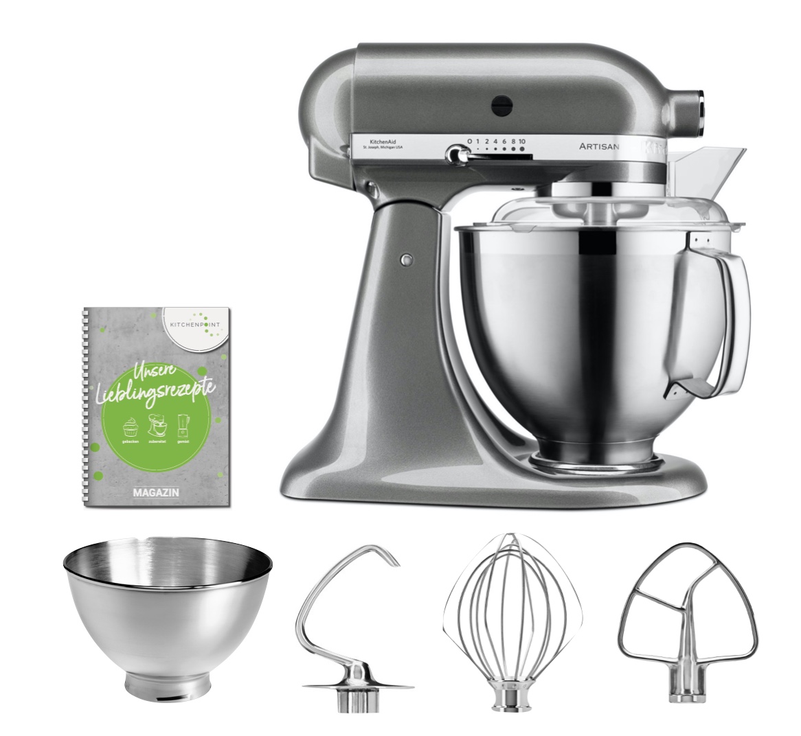 KitchenAid Küchenmaschine 185 Medallion Silber KitchenAid Küchenmaschine 185 Medallion Silber