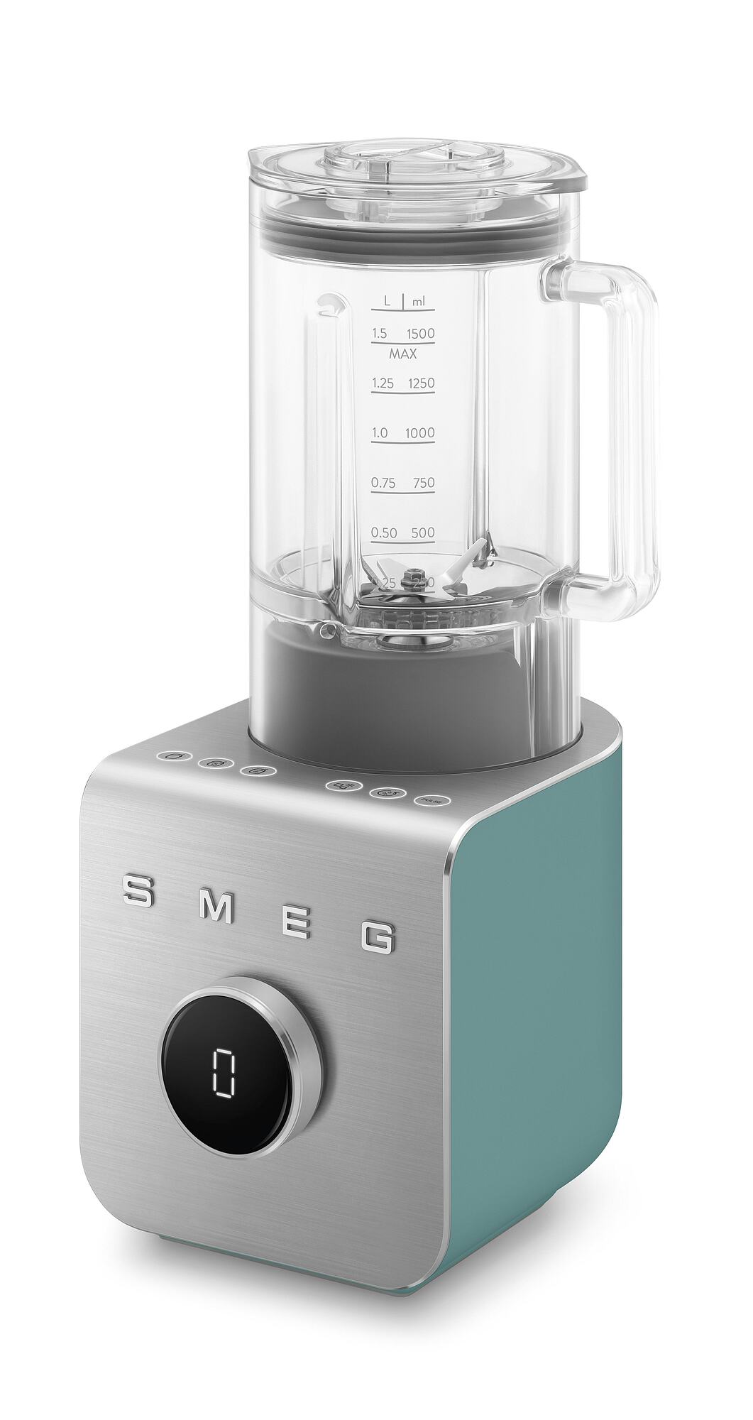 SMEG Blender High Performance BLC02 mit Vakuumpumpe Emerald Green
