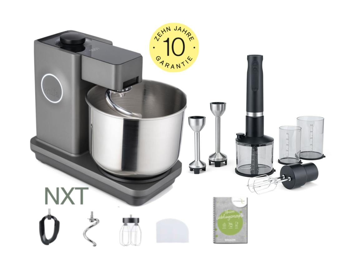 Wilfa Küchenmaschine PROBAKER NXT, Grau - Pro Set