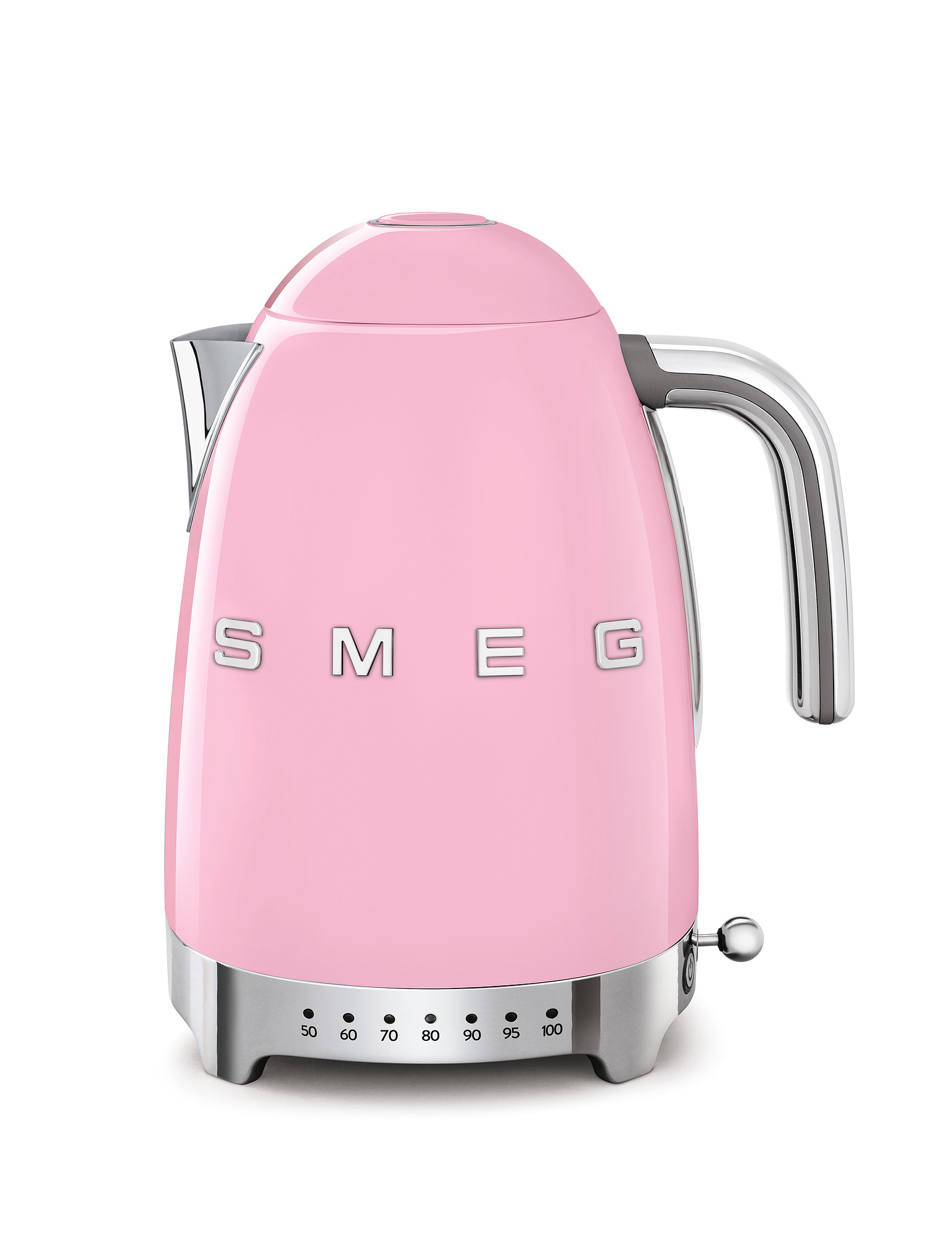 SMEG Wasserkocher Temperaturregelung Cadillac Pink SMEG Wasserkocher Temperaturregelung Cadillac Pink