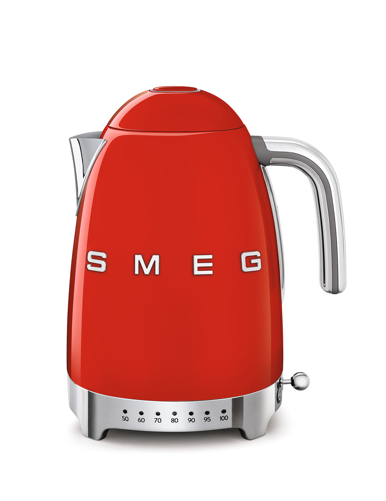 SMEG Wasserkocher Temperaturregelung rot SMEG Wasserkocher Temperaturregelung rot