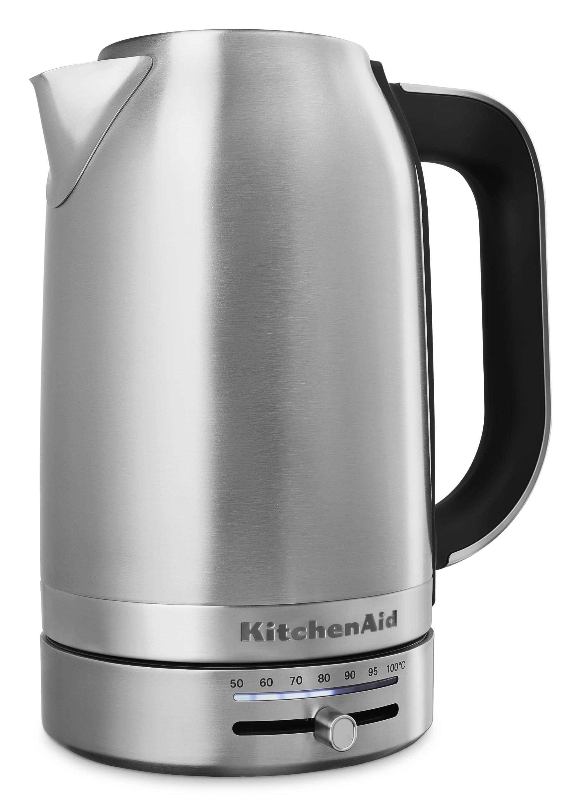 KitchenAid Wasserkocher 1,7l  mit Temperaturregelung Edelstahl