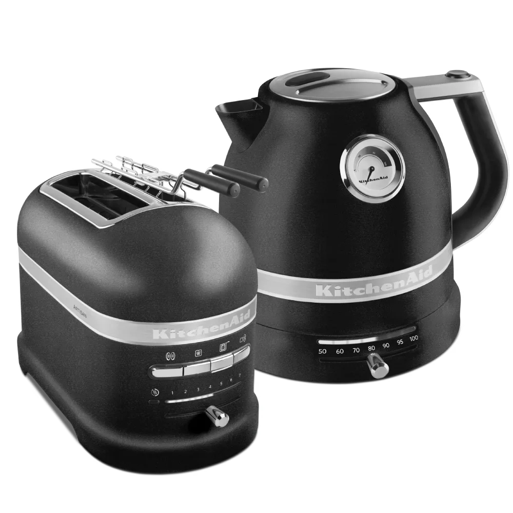 KitchenAid Artisan Wasserkocher - Toaster Set Imperial Schwarz KitchenAid Artisan Wasserkocher - Toaster Set Imperial Schwarz