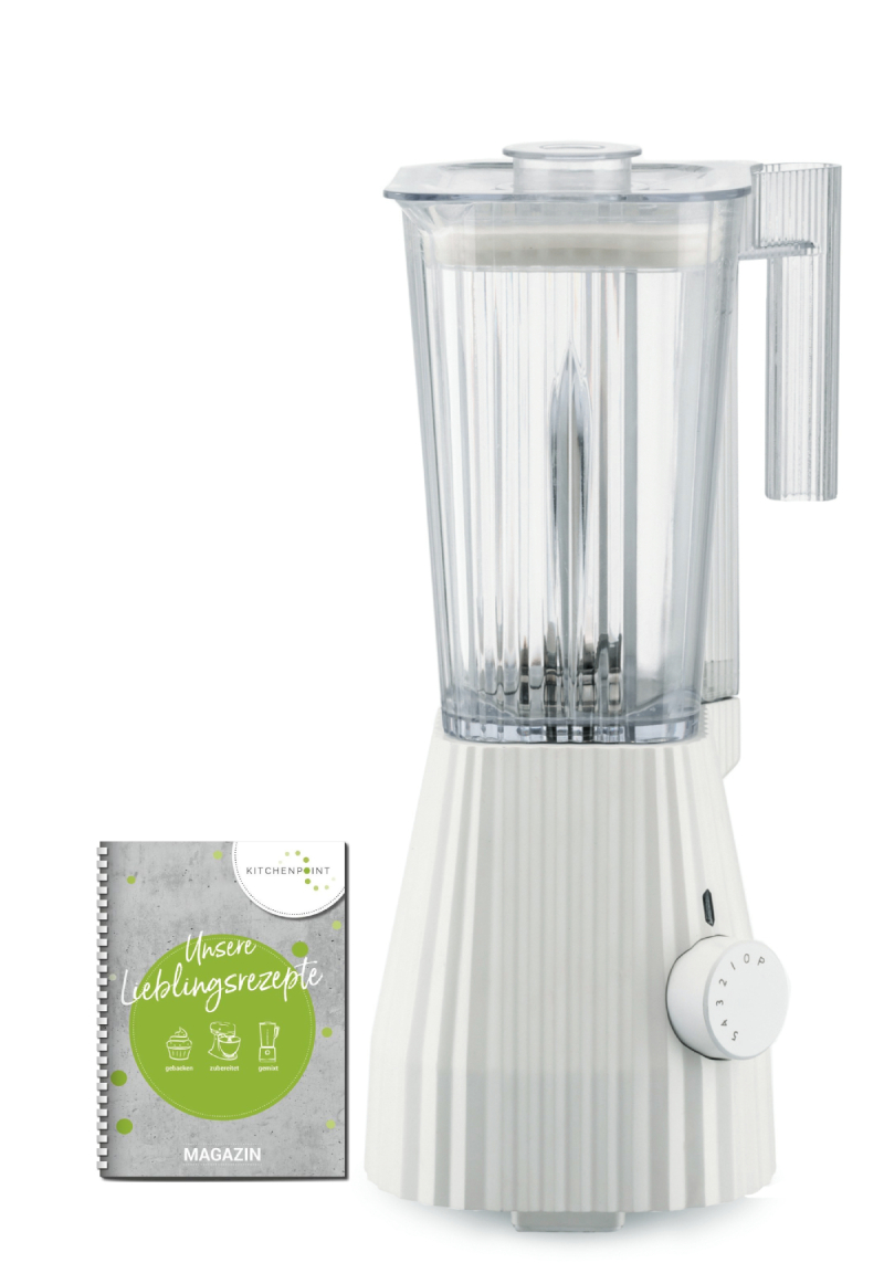 Alessi Plissé Standmixer 1,5L Weiß Alessi Plissé Standmixer 1,5L Weiß