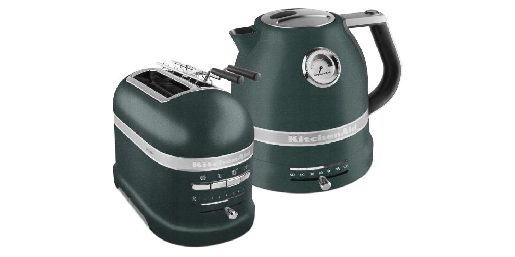KitchenAid Artisan Wasserkocher  - Toaster Set Pebbled Palm KitchenAid Artisan Wasserkocher  - Toaster Set Pebbled Palm