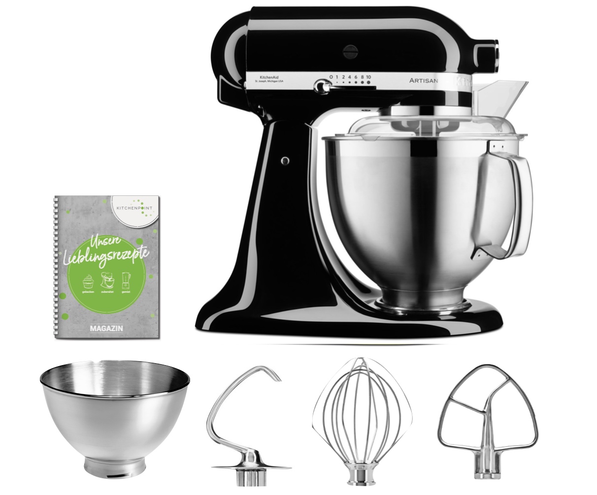 KitchenAid Küchenmaschine 185 Onyx Schwarz KitchenAid Küchenmaschine 185 Onyx Schwarz