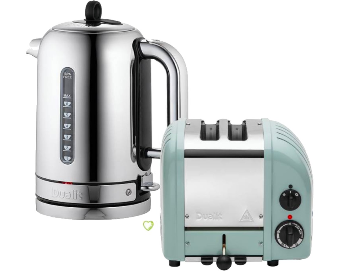 Dualit Wasserkocher - Toaster Set Classic Eukalyptus