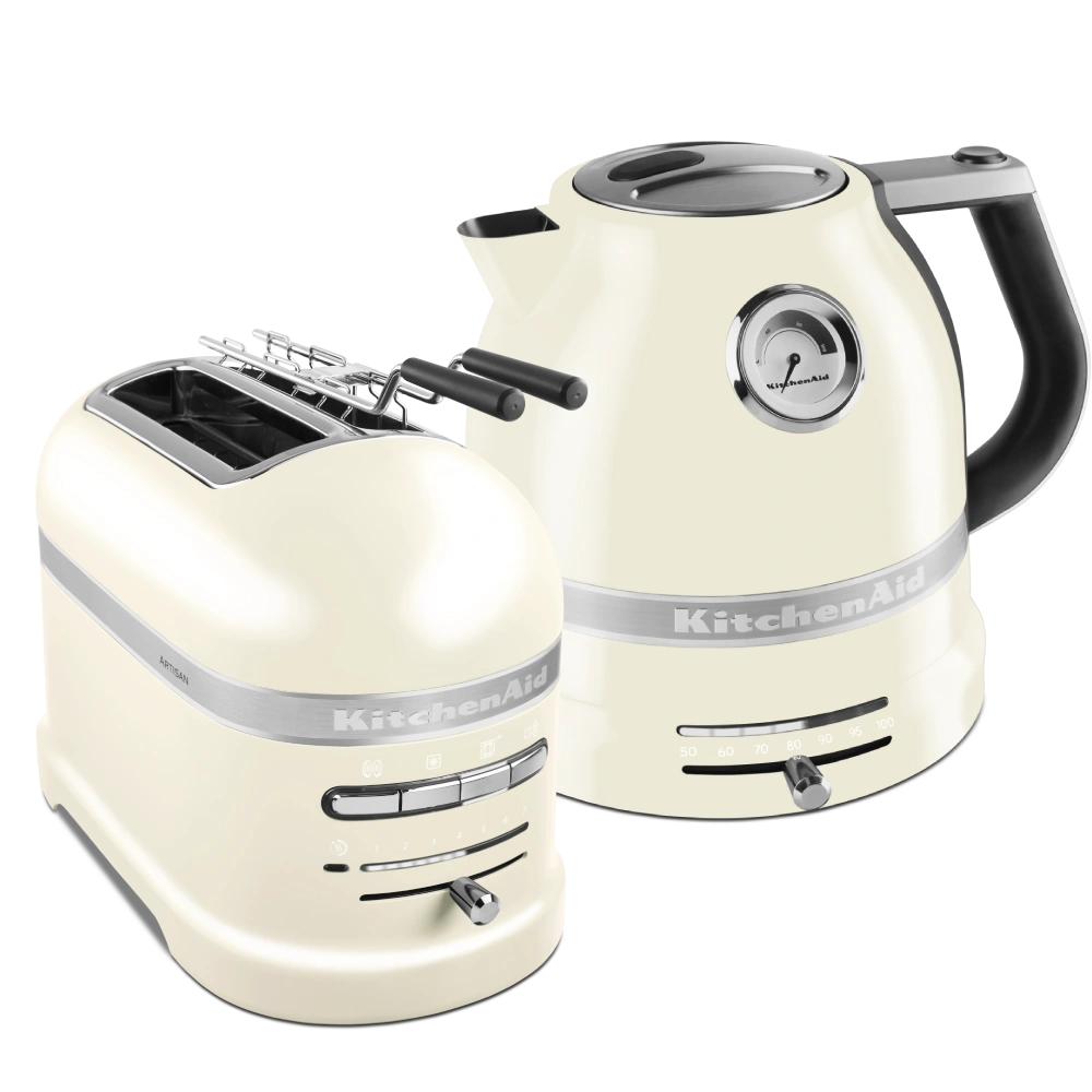 KitchenAid Artisan Wasserkocher - Toaster Set Creme KitchenAid Artisan Wasserkocher - Toaster Set Creme