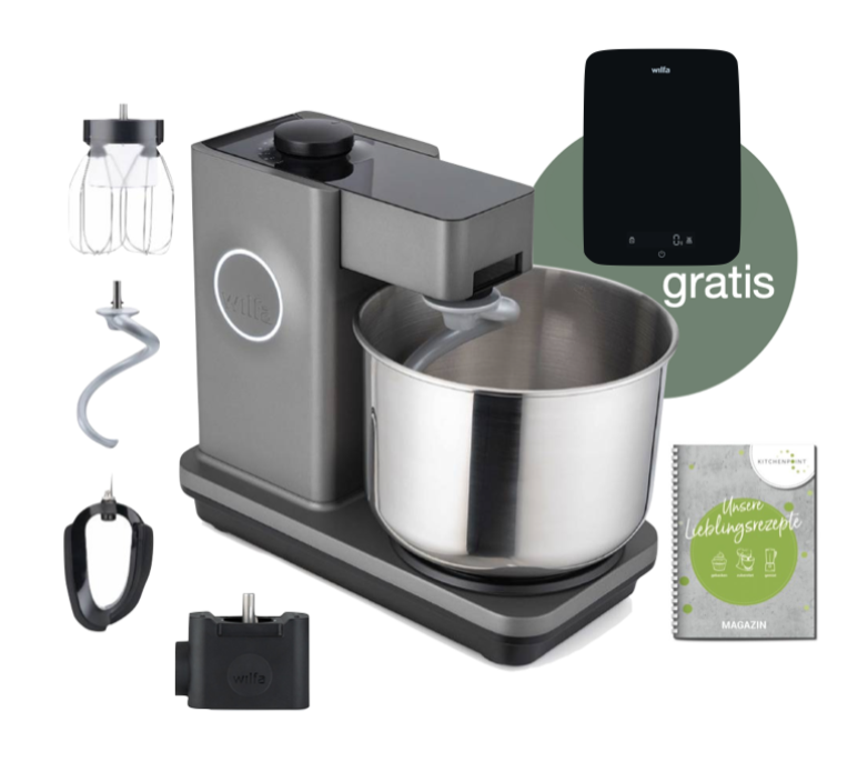 Wilfa Küchenmaschine Probaker grau - Adapter Set