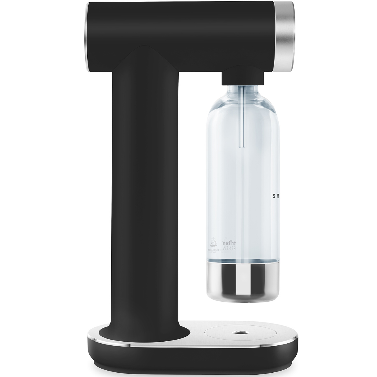 Smeg Wassersprudler - Schwarz-Matt