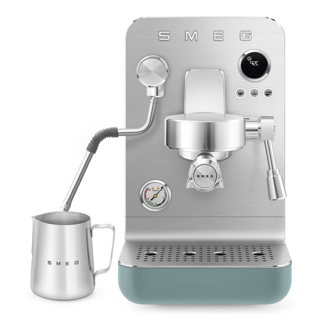 Smeg Espresso-Kaffeemaschine Minipro - Emerald Green-Matt Smeg Espresso-Kaffeemaschine Minipro - Emerald Green-Matt