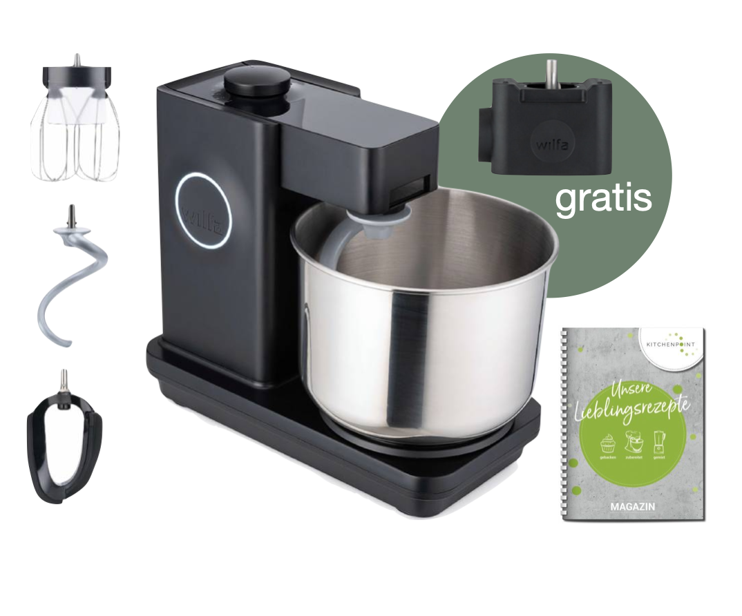 Wilfa Küchenmaschine Probaker schwarz