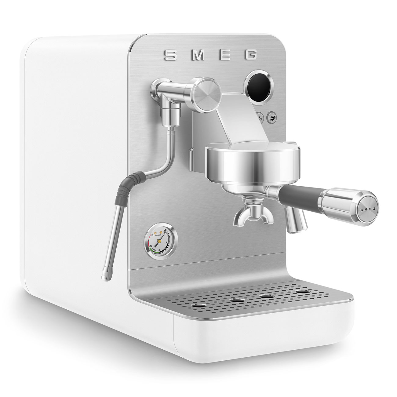 Smeg Espresso-Kaffeemaschine Minipro - Weiß-Matt
