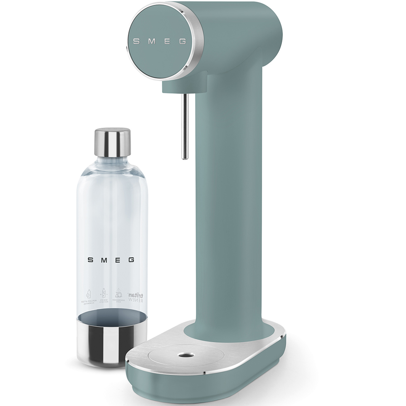 Smeg Wassersprudler - Emerald Green-Matt