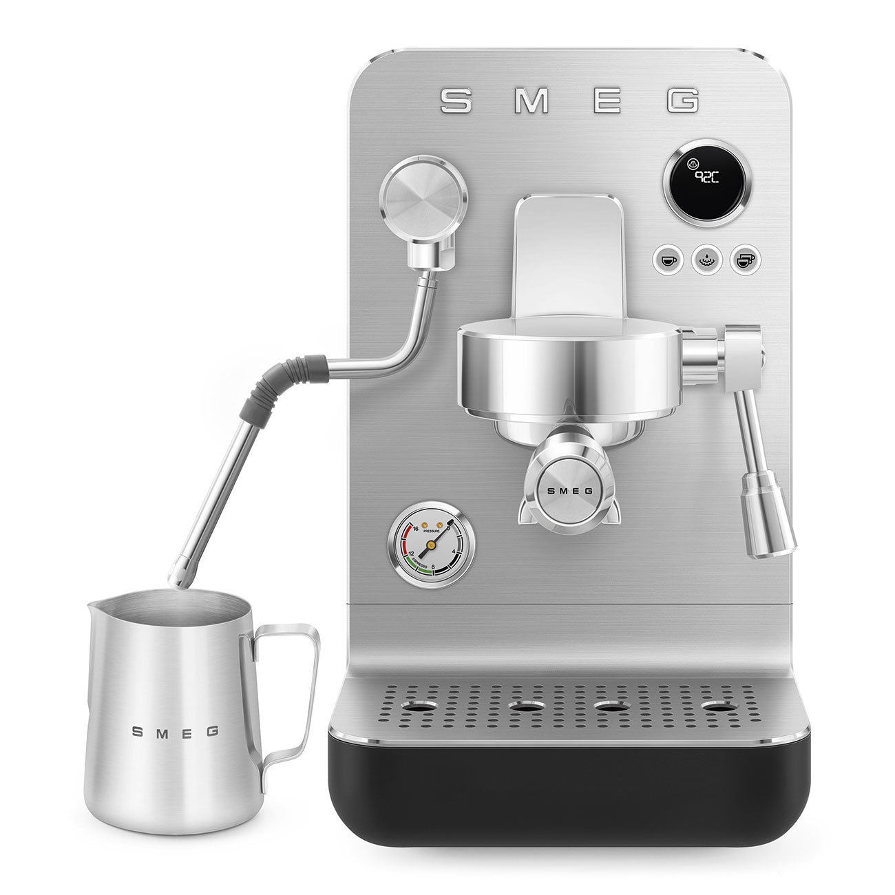 Smeg Espresso-Kaffeemaschine Minipro - Schwarz Matt