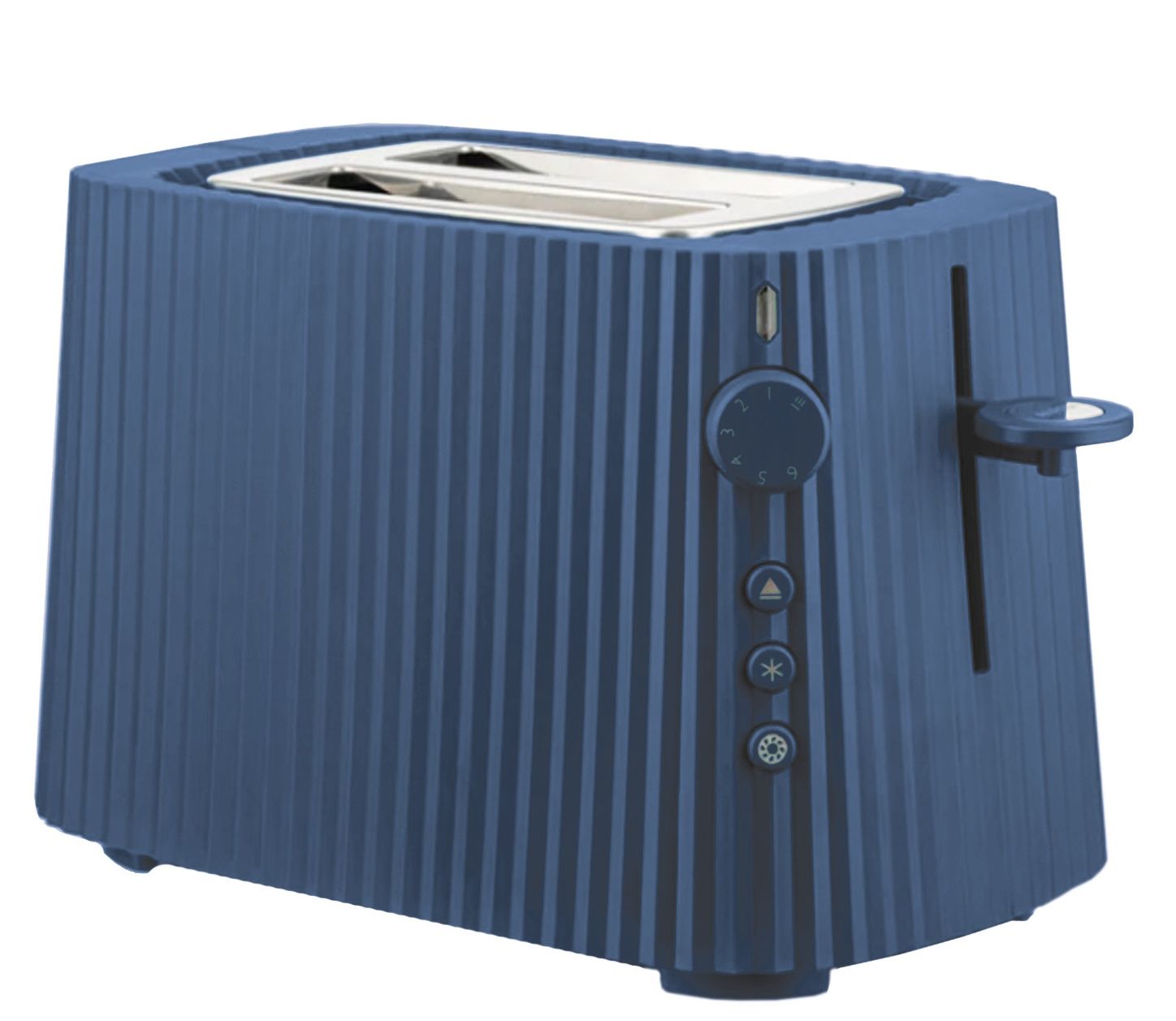 Alessi Plisse Toaster Blau