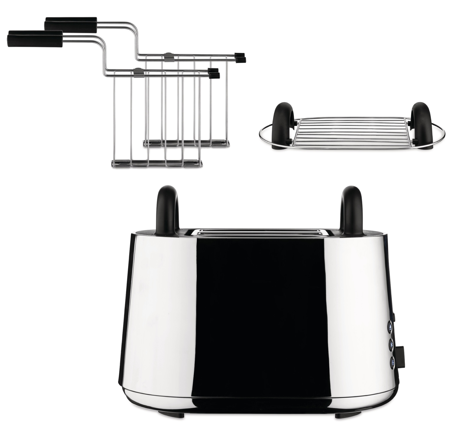 Alessi Toru Toaster Set