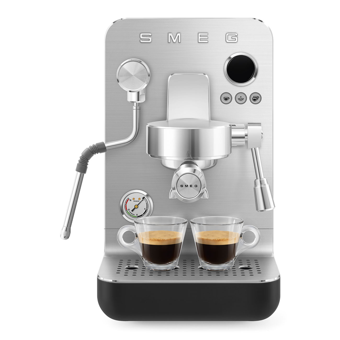 Smeg Espresso-Kaffeemaschine Minipro - Schwarz Matt