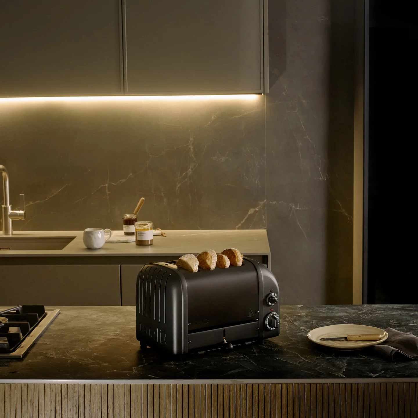 Dualit Classic Toaster 4 Scheiben Stealth