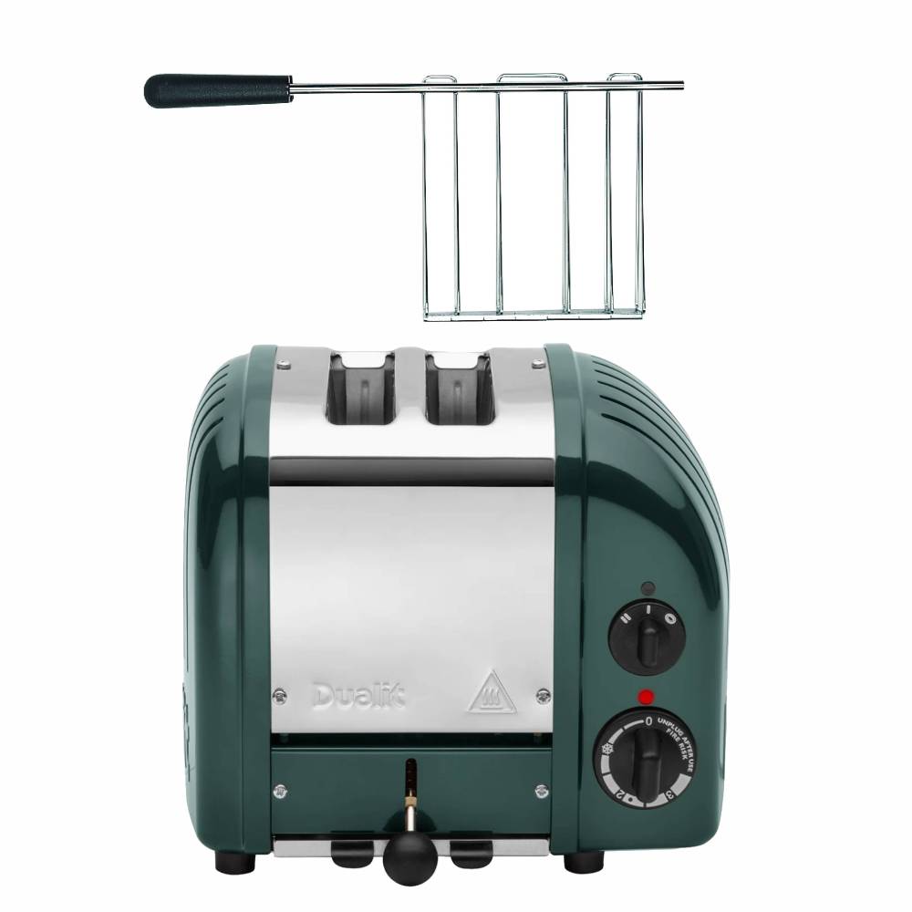 Dualit Classic Toaster 2 Scheiben Evergreen - Aktions Set