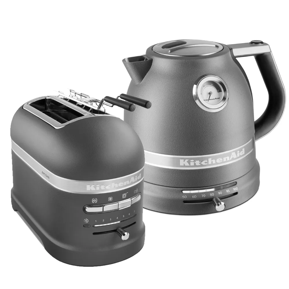 KitchenAid Artisan Wasserkocher - Toaster Set Grau KitchenAid Artisan Wasserkocher - Toaster Set Grau