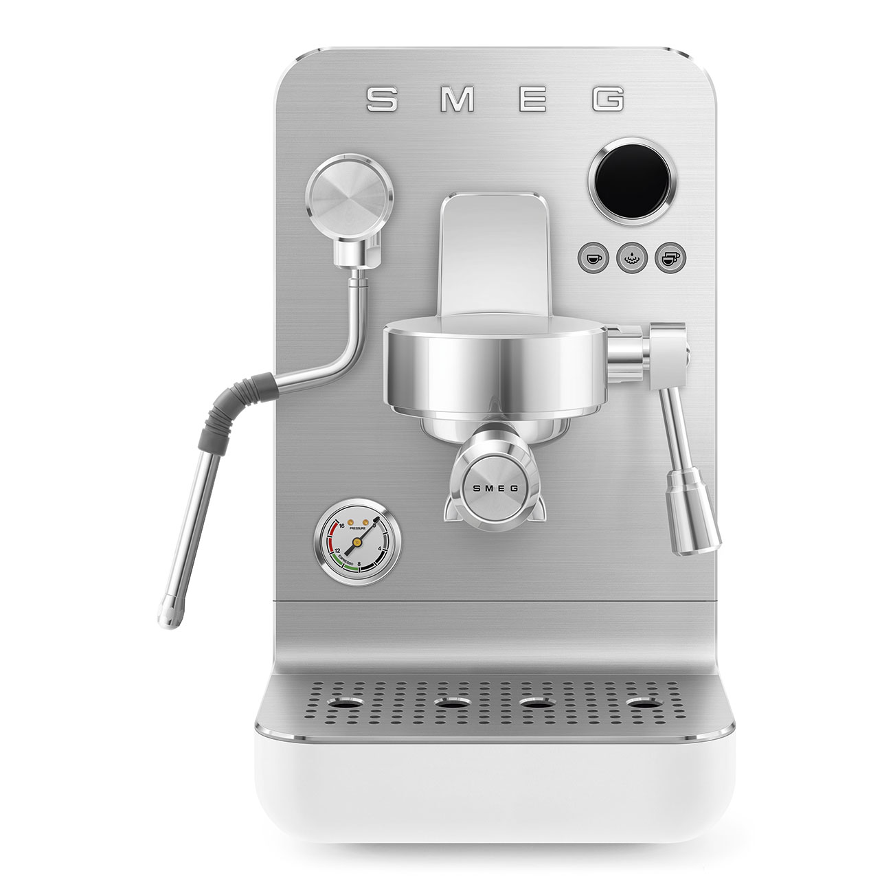 Smeg Espresso-Kaffeemaschine Minipro - Weiß-Matt
