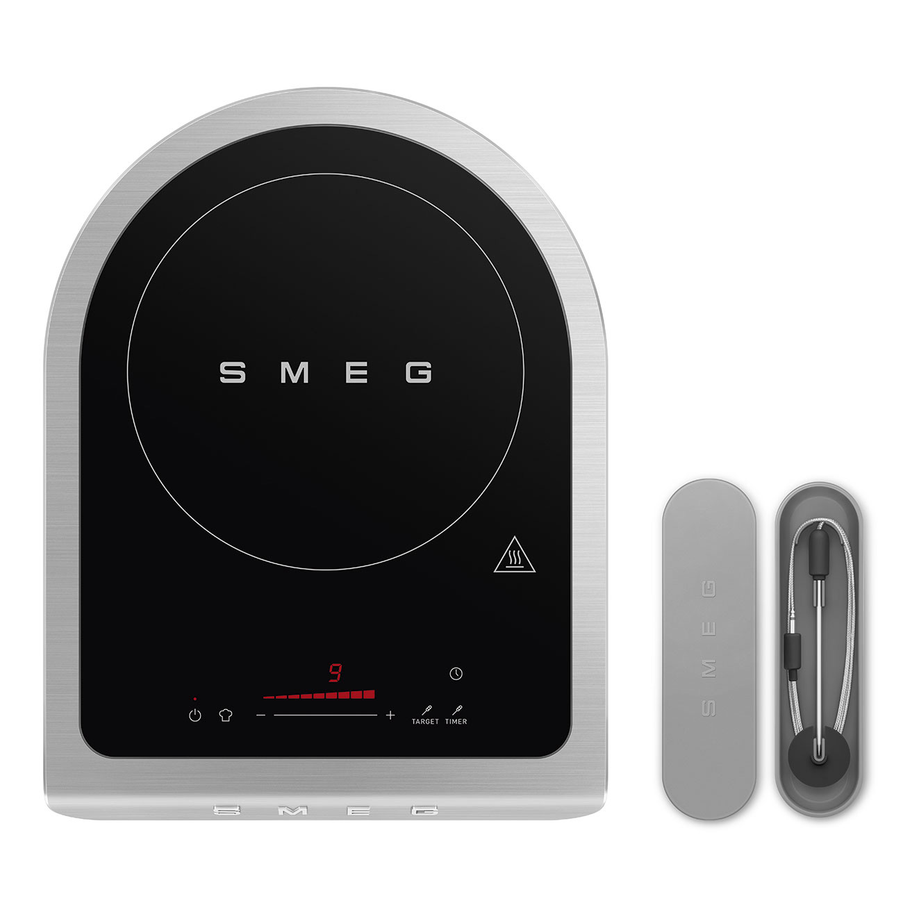 Smeg Portables Tisch-Induktionskochfeld - Emerald Green-Matt