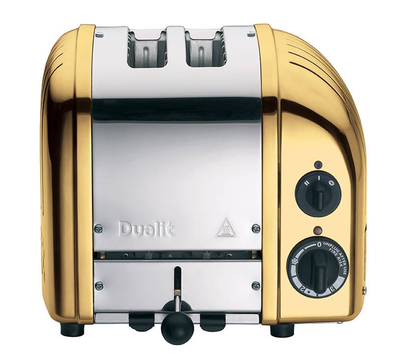 Dualit Classic Toaster 2 Scheiben Gold Dualit Classic Toaster 2 Scheiben Gold