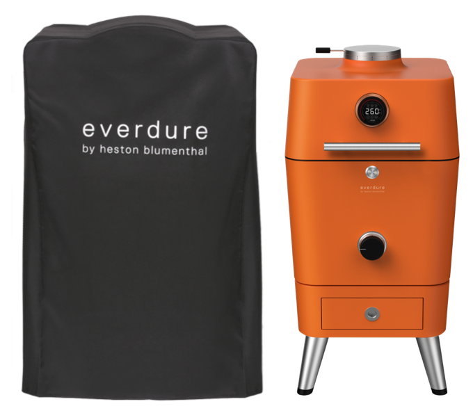 Everdure 4K Outdoor Ofen Orange inkl. Abdeckhaube 