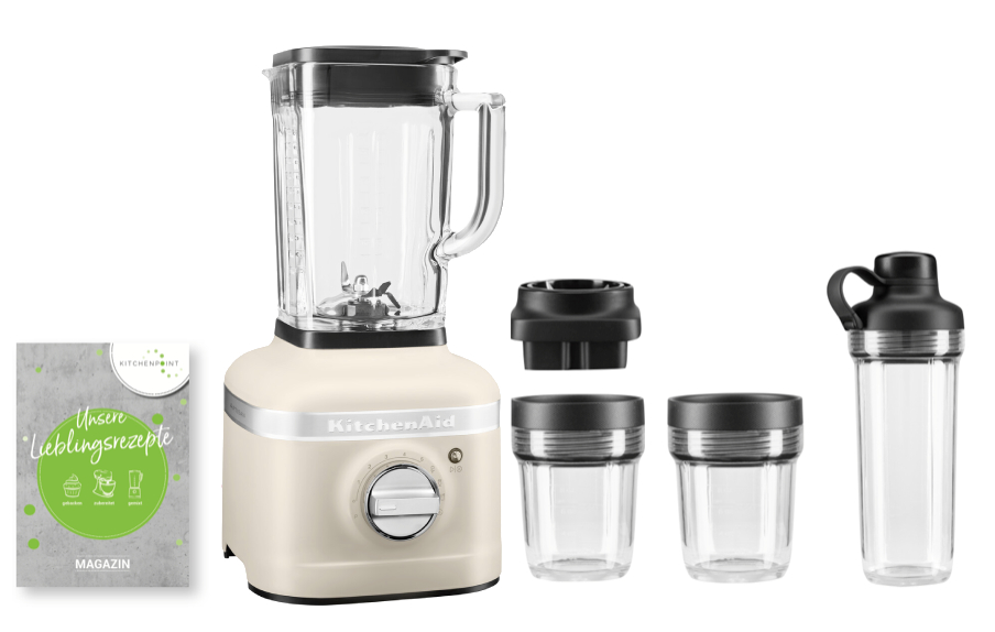 KitchenAid K400 Blender Milkshake Smoothie Set KitchenAid K400 Blender Milkshake Smoothie Set