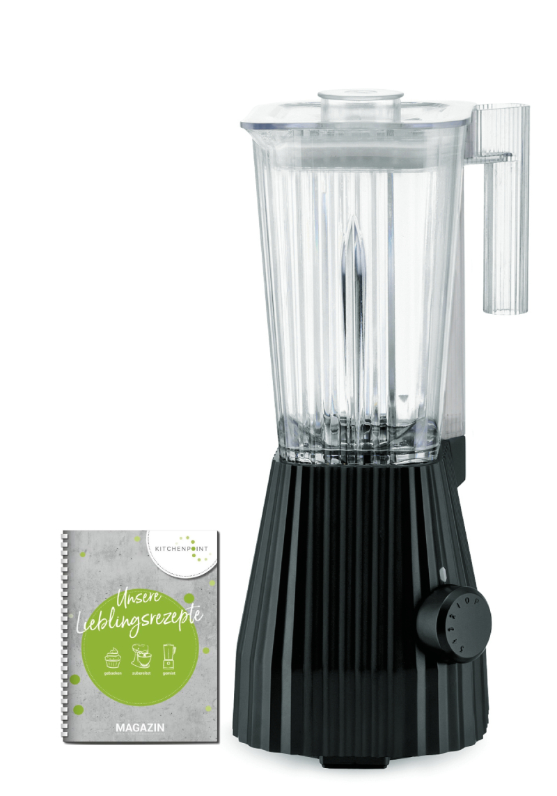 Alessi Plissé Standmixer 1,5L Schwarz Alessi Plissé Standmixer 1,5L Schwarz