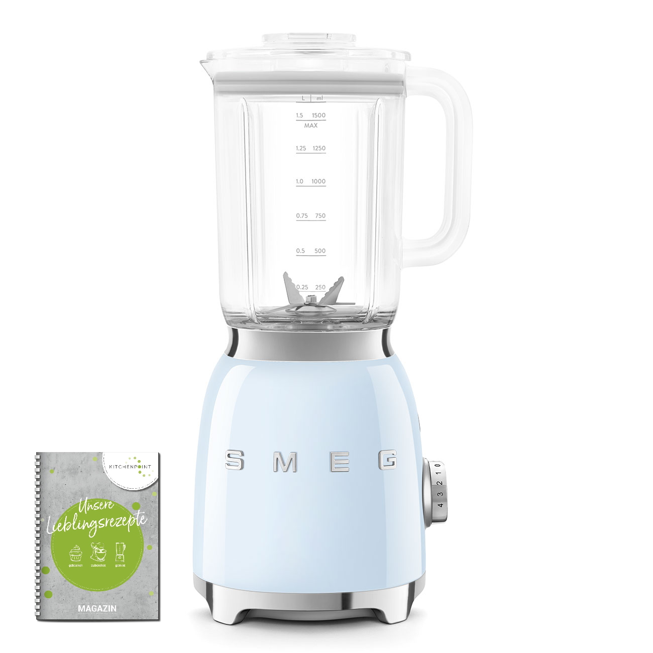 SMEG Blender Pastellblau 